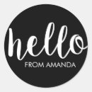Search for hello typography stickers Contemporary