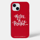 Search for merry and bright iphone cases Script