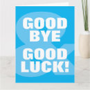 Search for coworker goodbye cards Typography