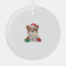 Search for papillon christmas tree decorations Dog