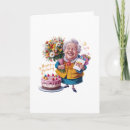 Search for funny old lady birthday cards Grandma gag