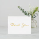 Search for thank you postcards Gold