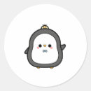 Search for penguin illustration stickers Cartoon