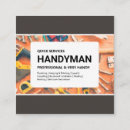 Search for plumbing and electrical business cards Carpenter