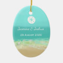 Search for beach wedding christmas tree decorations Ocean