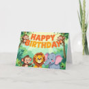Search for cute monkey birthday cards Safari