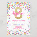 Search for 8th birthday invitations Rainbow