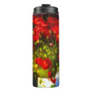Search for red poppies travel mugs Flowers
