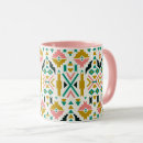Search for tribal pattern mugs Colourful