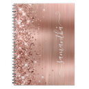 Search for rose gold notebooks Sparkle