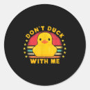 Search for funny duck stickers Rubber