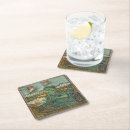 Search for antique art coasters Flower