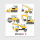 Search for crane truck stickers Bulldozer