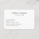 Search for formal business cards Black and white