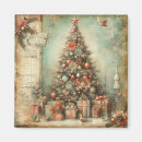 Search for christmas tree magnets Vintage