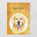 Search for golden retriever birthday invitations Animal