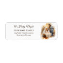 Search for holy return address labels Watercolor