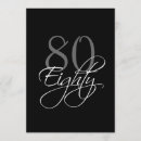 Search for formal 80th birthday invitations Milestone