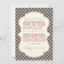 Search for sips and sweets invitations For kids
