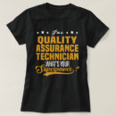 Search for quality assurance tshirts Job