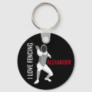Search for fencing key rings Epee