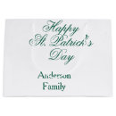 Search for st patricks day gift bags Green shamrock