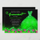 Search for tropical quinceanera invitations 15th birthday