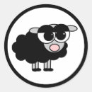 Search for black and white sheep stickers Cute