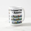 Search for americas national parks mugs United states of america