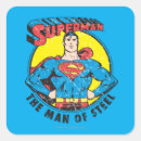 Search for man of steel stickers Hero