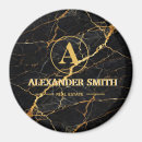 Search for gold business magnets Black
