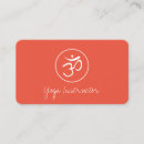 Search for om symbol business cards Wellness