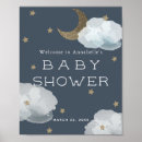 Search for moon baby shower posters Gold