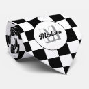 Search for checkered flag ties White
