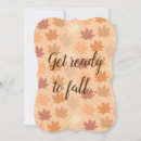 Search for get ready invitations Pumpkin
