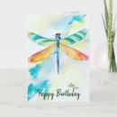 Search for dragonfly birthday cards Unique