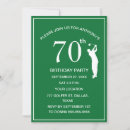 Search for golfer birthday invitations Hole in one