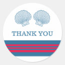 Search for seashell thank you stickers Ocean