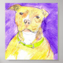 Search for pitbuls art Watercolor