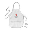 Search for i love kids aprons Birthday