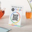 Search for google review signs Scan to review