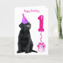Search for dog 1st birthday cards Puppy