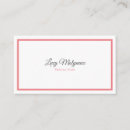 Search for coordinator business cards Simple