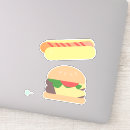 Search for cute burger stickers Hamburger
