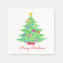 Search for christmas tree napkins Colourful