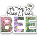 Search for bee awareness stickers Save the bees