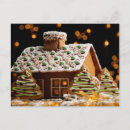 Search for gingerbread postcards Blue
