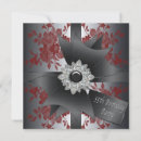 Search for womans 55th birthday invitations Red