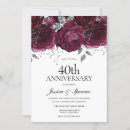 Search for red gray wedding invitations Flowers