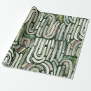 Search for watercolor christmas wrapping paper Green